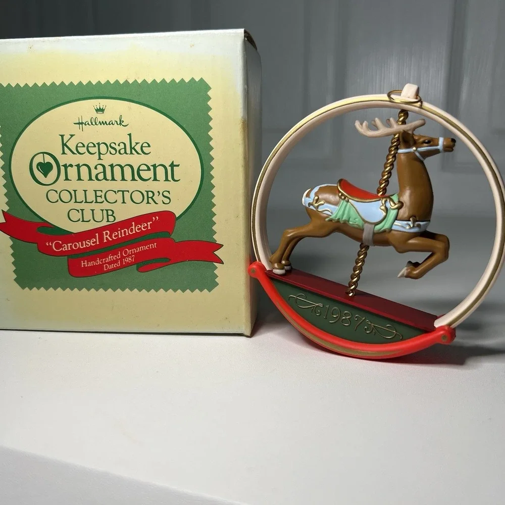 Hallmark Collectors‎ Club Christmas Ornament 1987 